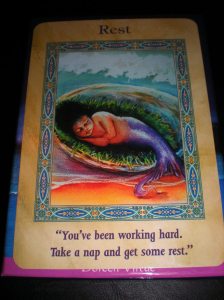 oracle cards, mermaid messages