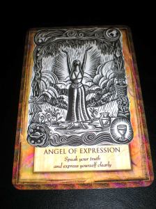 angel cards, self-expression