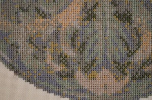 greenman cross stitch details