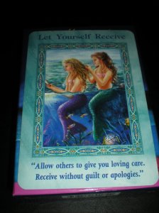 mermaid messages, receiving, oracle cards 