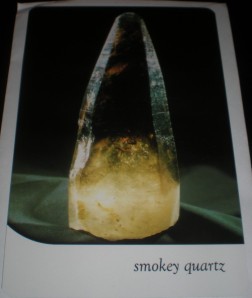 crystal messages, oracle cards, smoky quartz