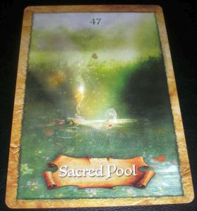 sacred pool oracle card